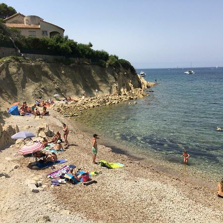 T2 Rez De Jardin 300M Plage De Beaucours Sanary Sur Mer Buitenkant foto